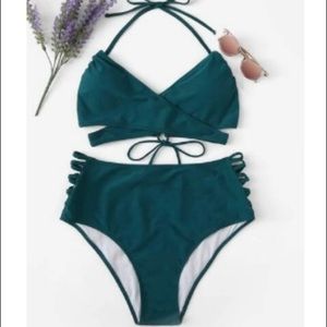 NWOT Criss-Cross Bikini
